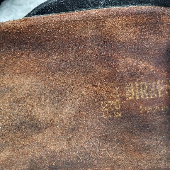 Birkenstock Boston BlackLeather Slip-ons clogs Soft footbed 42 US 9-9.5 - Picture 6 of 6